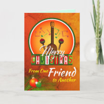 Vrolijk kerstfeest van een vriend naar een ander