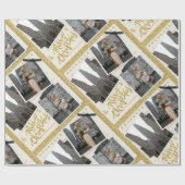 Vrolijk kerstfeest van het Rockefeller Plaza in NY Cadeaupapier (Vlak)