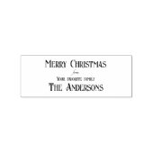Vrolijk kerstfeest van je favoriete familiestempel rubberstempel (Afrduk)