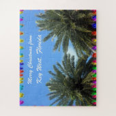 Vrolijk kerstfeest van Key West, Florida! Legpuzzel (Verticaal)