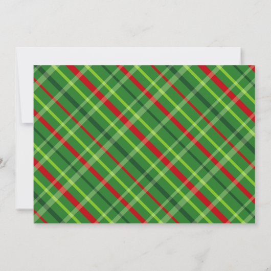 Vrolijk kerstfeest van New Mr & Mrs. Foto (Achterkant)