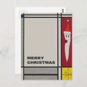 Vrolijk kerstfeest van niet objectief briefkaart (Voorkant / Achterkant)