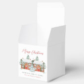 Vrolijk kerstfeest van ons thuis tot aan het jouwe bedankdoosjes (Geopend)