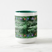 Vrolijk kerstfeest van ons thuis tot van jou! mok (Midden)