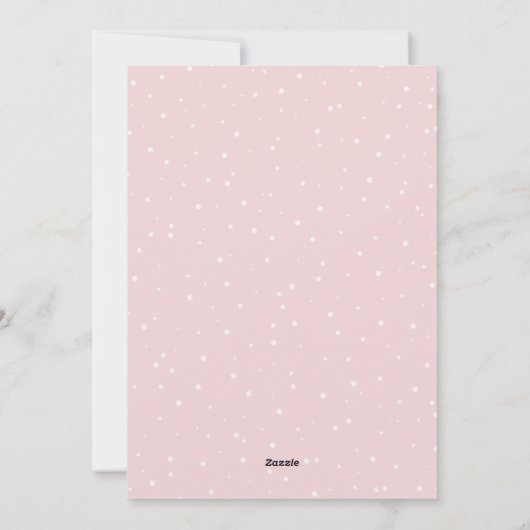 Vrolijk kerstfeest van onze familie feestdagenkaart (Achterkant)