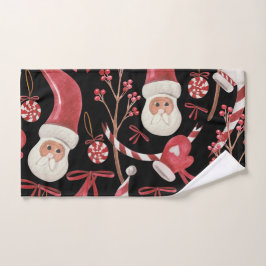 Vrolijk kerstfeest van onze familie handdoek