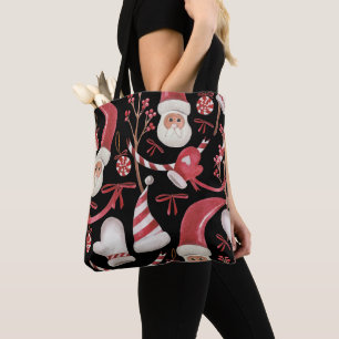 Vrolijk kerstfeest van onze familie tote bag