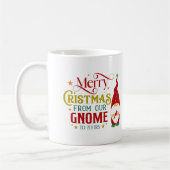 Vrolijk kerstfeest van onze gnoom naar de jouwe koffiemok (Links)
