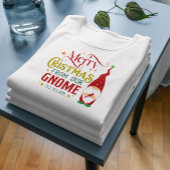 Vrolijk kerstfeest van onze gnoom naar de jouwe t-shirt