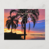 Vrolijk kerstfeest van opa en oma briefkaart (Voorkant)