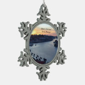 Vrolijk kerstfeest van Porto Portugal Ornament (Links)