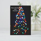 Vrolijk kerstfeest van Prestwich (Staand voorkant)