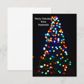 Vrolijk kerstfeest van Prestwich (Voorkant / Achterkant)