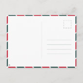 Vrolijk kerstfeest van Salt Lake City Utah souveni Briefkaart (Achterkant)