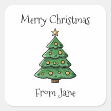 Vrolijk kerstfeest van Simple Minimalist Tree