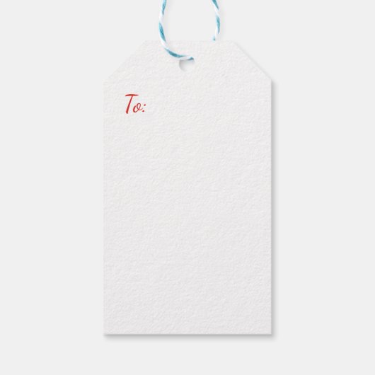 Vrolijk kerstfeest van Sinterklaas NAAM Cadeaulabel (Achterkant)