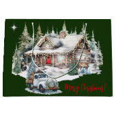 Vrolijk kerstfeest vanaf de Cabin Holiday Groot Cadeauzakje (Voorkant)