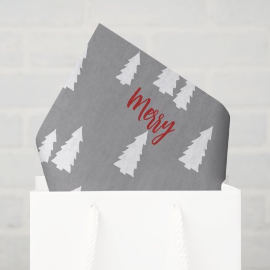 Vrolijk kerstfeest vanaf de Cabin Holiday Tissuepapier (Cadeauzakje)