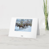 Vrolijk kerstfeest vanaf de Kaart van Praag (Achterkant)