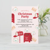 Vrolijk kerstfeest vanaf de Noordpool Kaart (Staand voorkant)