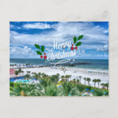 Vrolijk kerstfeest vanuit Clearwater Beach Briefkaart (Voorkant)