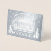 Vrolijk kerstfeest vanuit de Kaart van de Folie va (Voorkant)