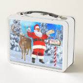 Vrolijk kerstfeest vanuit de kerstman (Achterkant)