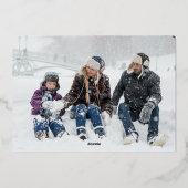 Vrolijk kerstfeest vanuit de staat Florida | Foto Folie Feestdagenkaart (Achterkant)