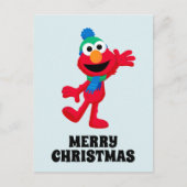 Vrolijk kerstfeest vanuit Elmo Briefkaart (Voorkant)