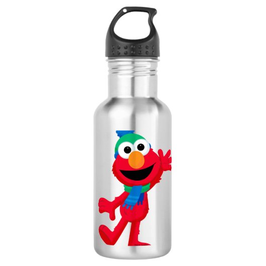 Vrolijk kerstfeest vanuit Elmo Waterfles (Voorkant)