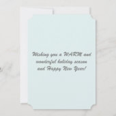 Vrolijk kerstfeest vanuit Florida Zeilboten op de  Feestdagenkaart (Achterkant)