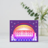 Vrolijk kerstfeest vanuit het Briefkaart Griffinto (Staand voorkant)