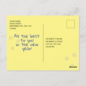 Vrolijk kerstfeest vanuit het Briefkaart Griffinto (Achterkant)