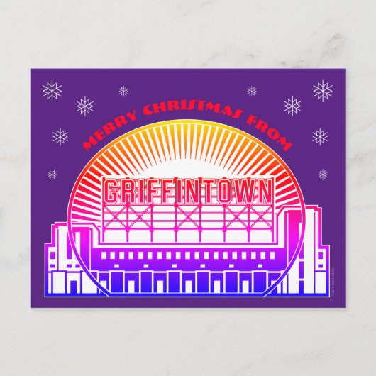 Vrolijk kerstfeest vanuit het Briefkaart Griffinto (Voorkant)