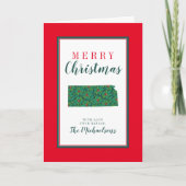 Vrolijk kerstfeest vanuit Kansas Kaart (Voorkant)