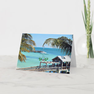 Vrolijk kerstfeest vanuit Key West, FL Kaart