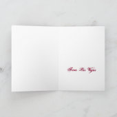 Vrolijk kerstfeest vanuit Las Vegas Kaart (Binnen)