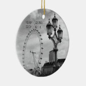 Vrolijk kerstfeest vanuit Londen Ornament (Rechts)