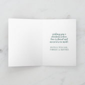 Vrolijk kerstfeest vanuit Maryland Kaart (Binnen)