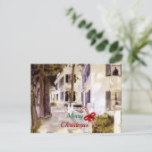 Vrolijk kerstfeest vanuit Nantucket Briefkaart (Staand voorkant)