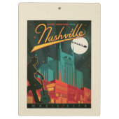 Vrolijk kerstfeest vanuit Nashville Klembord (Achterkant)