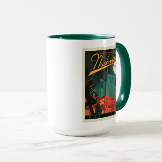 Vrolijk kerstfeest vanuit Nashville Mok (Voorkant rechts)