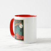 Vrolijk kerstfeest vanuit Nashville Mok (Voorkant links)