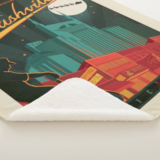 Vrolijk kerstfeest vanuit Nashville Sherpa Deken (3/4)