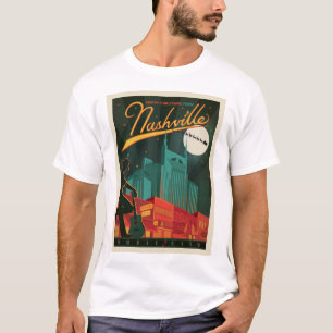 Vrolijk kerstfeest vanuit Nashville T-shirt