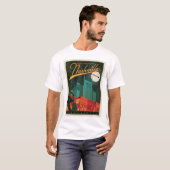 Vrolijk kerstfeest vanuit Nashville T-shirt (Voorkant volledig)