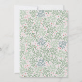 Vrolijk kerstfeest vanuit New Home Winter Greenery Aankondiging (Achterkant)