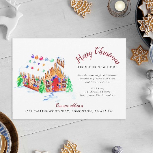 Vrolijk kerstfeest vanuit ons nieuwe adres voor th aankondiging