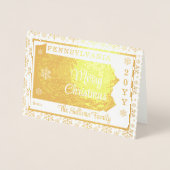 Vrolijk kerstfeest vanuit Pennsylvania | Foto Folie Kaarten (Voorkant)