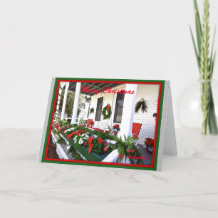 Vrolijk kerstfeest vanuit Sunny St Augustine Flori Feestdagen Kaart